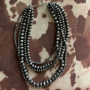 Faux Navajo Pearl inspired necklace!